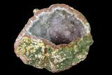 Amethyst Crystal Geode Section - Morocco #136930-2